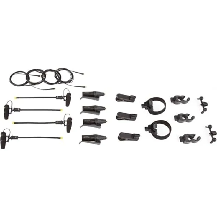DPA 4099 Core Rock Touring Kit 4M, hochsensitives Instrumentenmikrofon für Live-Anwendungen