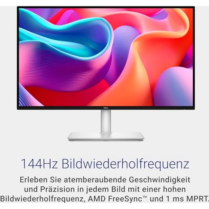 Dell 27 Plus USB-C Monitor S2725DC, QHD (2560x1440), 144Hz, 1ms MPRT, ergonomisch höhenverstellbar, integrierte Lautsprecher, 2 USB-C, HDMI, 3 Jahre Garantie – Bild 3