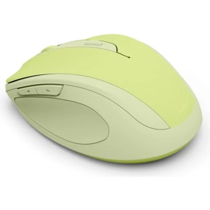 Hama WM-400, Ergonomische Funkmaus mit 1600 DPI, 6 Tasten, geräuschlos, grün – Bild 9