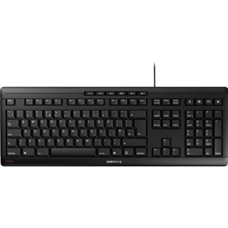 CHERRY STREAM - Tastatur - USB - GB QWERTY - CHERRY SX - Schwarz (JK-8500GB-2) – Bild 4