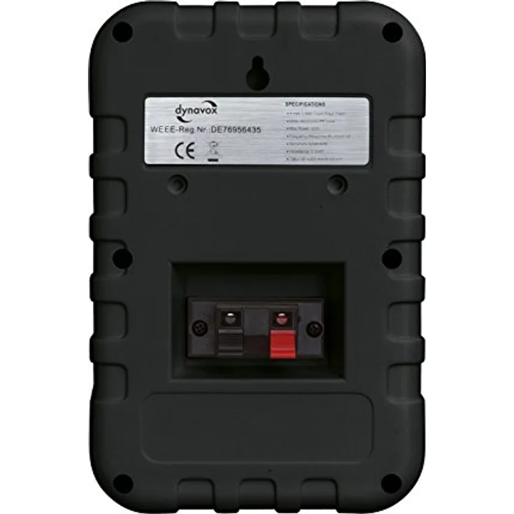 Dynavox 3-Wege Lautsprecher Mit Halterung Schwarz Wandlautsprecher - 60 Watt - schwarz – Bild 5