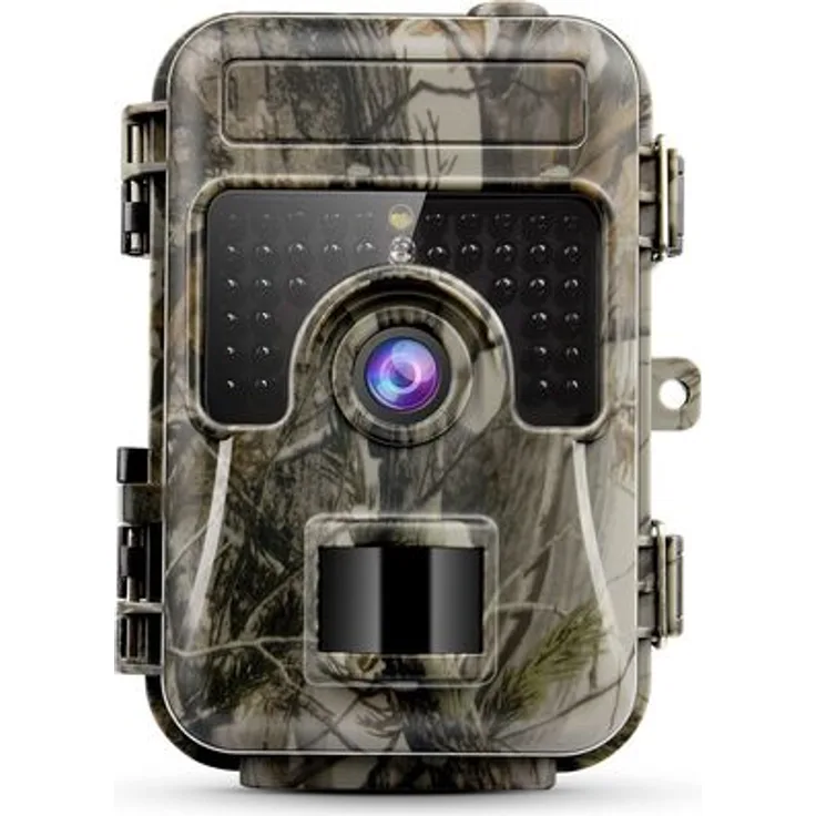 Camouflage Wildkamera SM4 Pro, Überwachungskamera mit Nachtsicht und bewegungsgesteuerten Aufnahmen