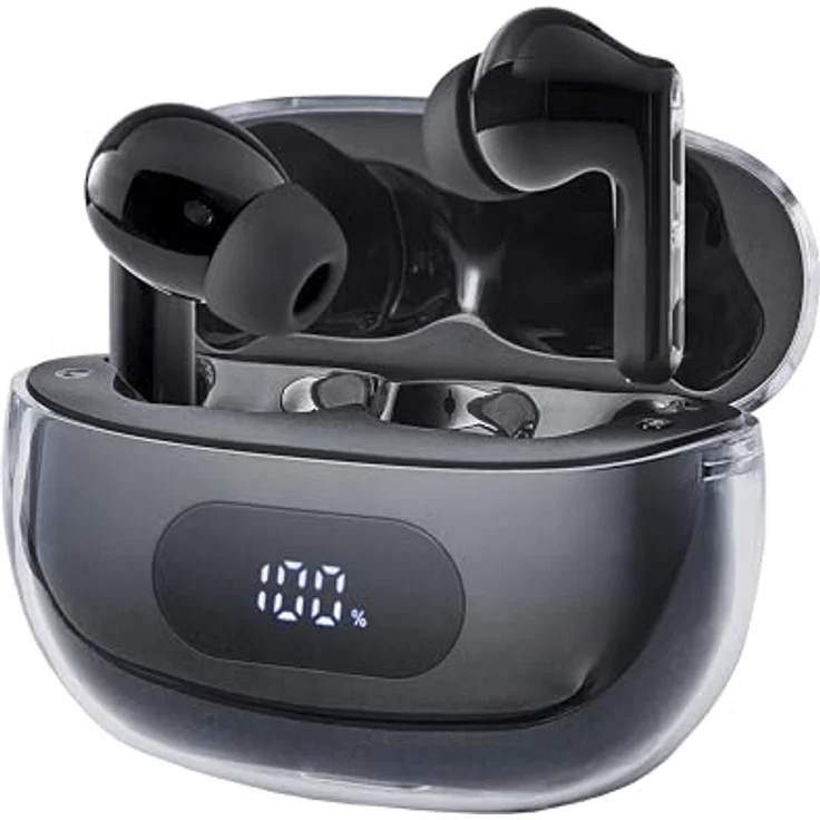 Intenso Buds Earphone Plus T310AE Black True Wireless Stereo (TWS) In-Ear Kopfhörer USB Typ-C Bluetooth Schwarz – Bild 5