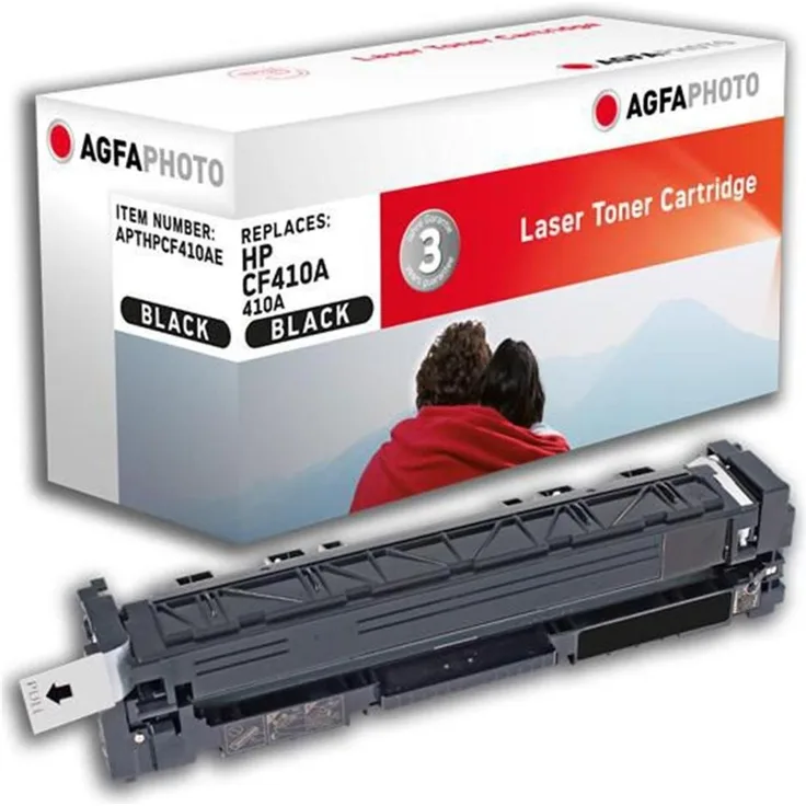 AGFAPHOTO APTHPCF410AE, Tonerkartusche (BK) für laserdrucker, hochwertige Qualität, 3 Jahre Garantie, 30% günstiger als OEM