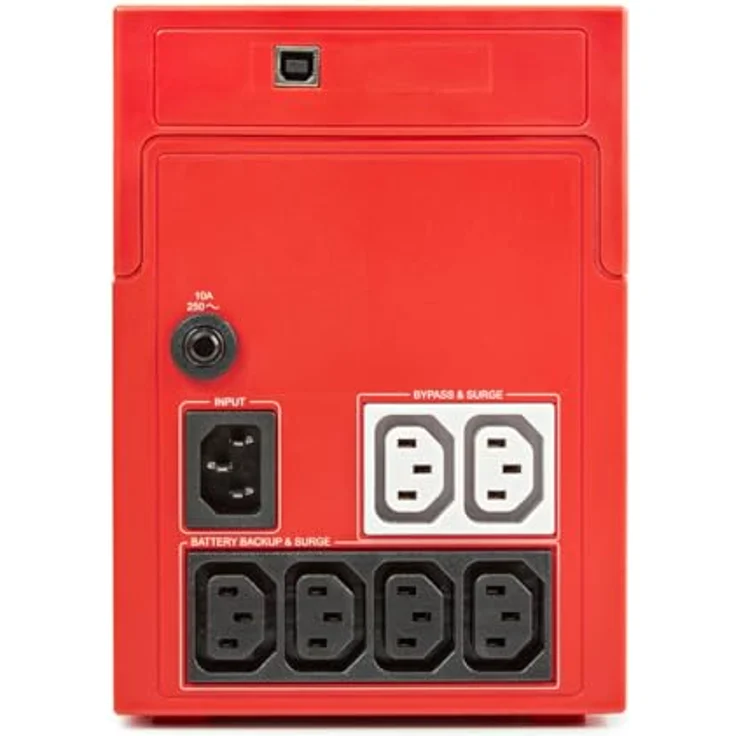 Salicru SPS 1200 Soho+, USV mit Line-Interactive-Technologie und USB-Doppelladegerät, orange – Bild 2