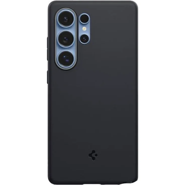 Spigen Caseology Nano Pop, Smartphone Hülle für Samsung Galaxy S25 Ultra, Schwarz mit weicher Silikonoberfläche und MagFit-System – Bild 4