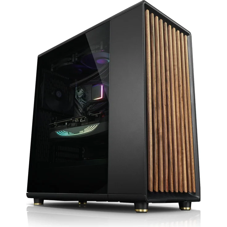 Kiebel Black Forest IX, Desktop-PC mit 2000 GB Speicher, 32 GB RAM und GeForce RTX 5060 Ti, schwarz