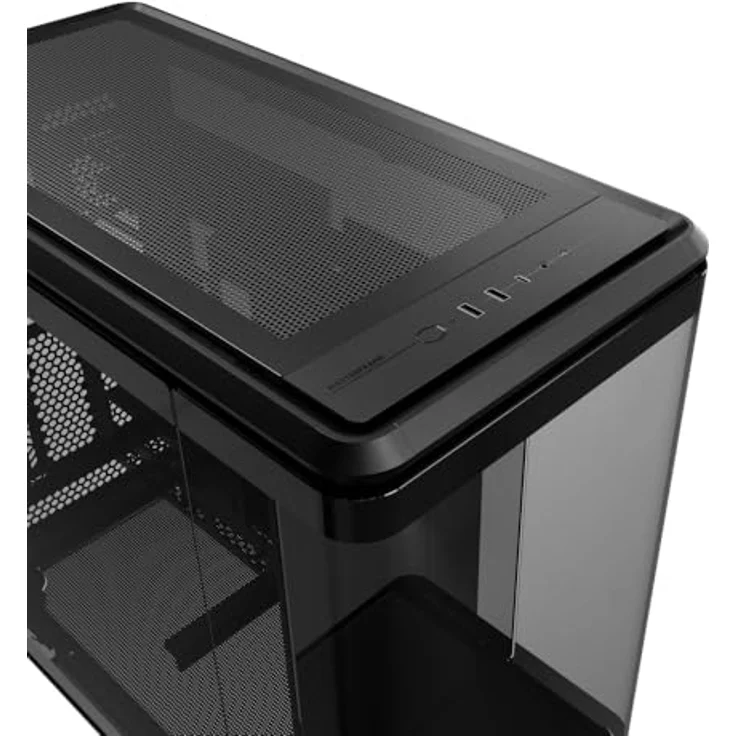 Cooler Master MasterFrame 360 Panorama, Offenes Tower-Gehäuse mit Hartglas-Seitenwänden, ARGB-Spotlights und Platz für bis zu 12 Lüfter – Bild 6