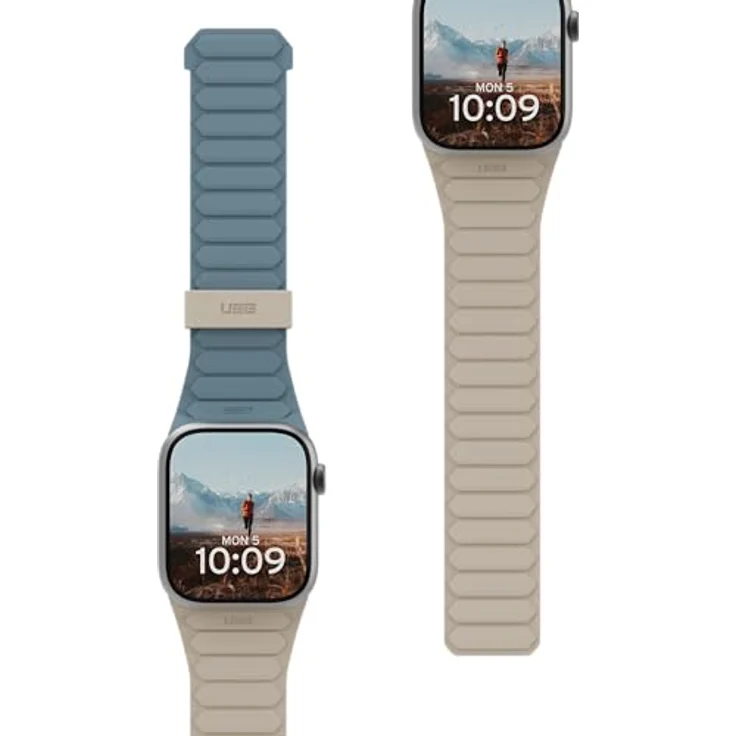 UAG Urban Armor Gear Pathfinder Strap für Apple Watch 38/40/41/42mm, Silikon, sandfarben Dune – Bild 1