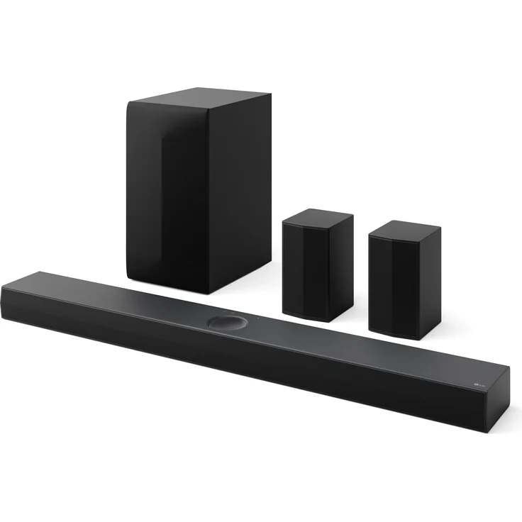 LG S70TR, 500 W Soundbar mit 5.1.1 Kanal, Dolby Atmos und DTS:X, Schwarz