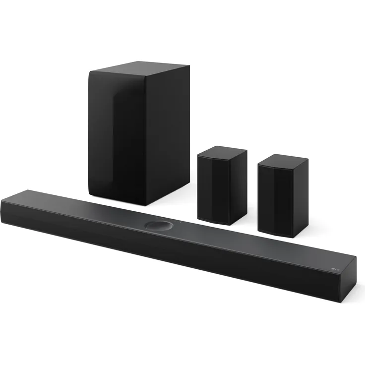 LG S70TR, 500 W Soundbar mit 5.1.1 Kanal, Dolby Atmos und DTS:X, Schwarz