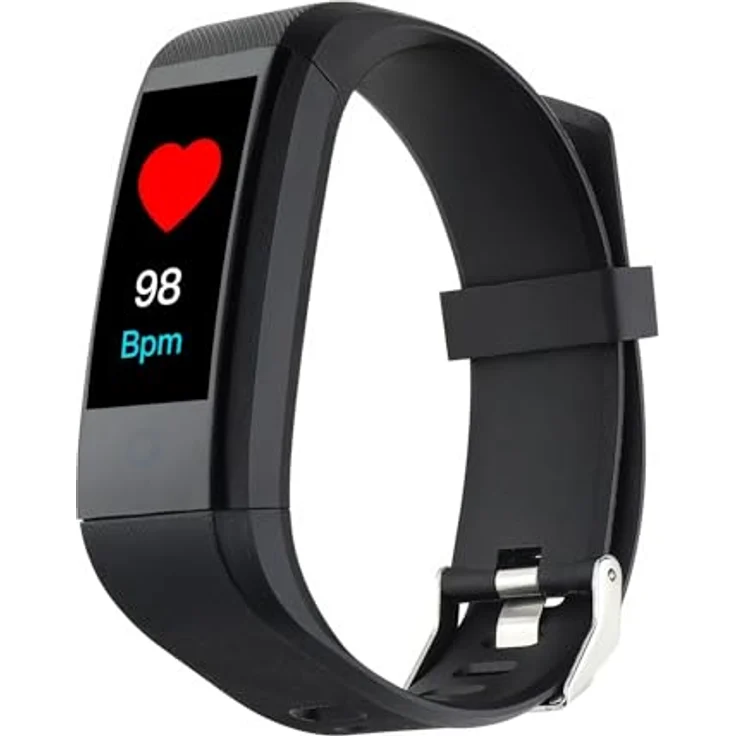 Denver BFH-147MK2, Fitness Tracker mit integriertem Herzfrequenzmonitor, Bluetooth und Farbdisplay – Bild 3