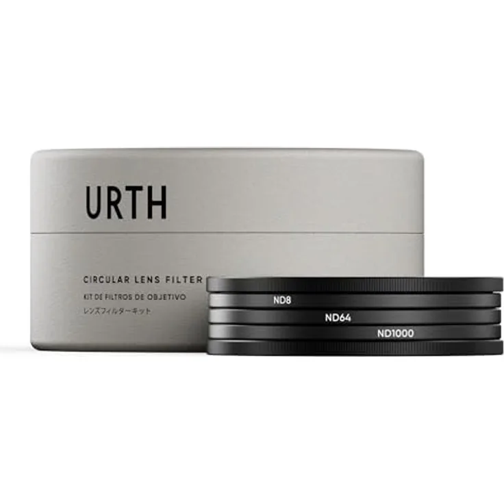 Urth 67 mm ND8, ND64, ND1000 ND Filter Kit (Plus+)