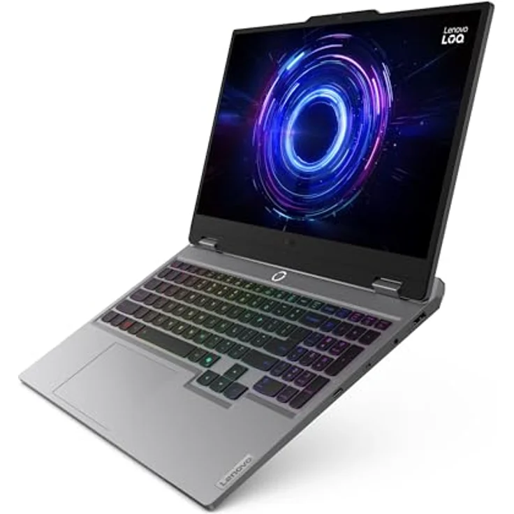 Lenovo LOQ Gaming AI Laptop, 15.6’’ FHD 144Hz, Intel Core i5, NVIDIA GeForce RTX 5060, 16GB RAM, 1TB SSD, Windows 11, QWERTZ, Luna Grey, Gen 10, AI Chip LA1, 3 Monate GamePass – Bild 5