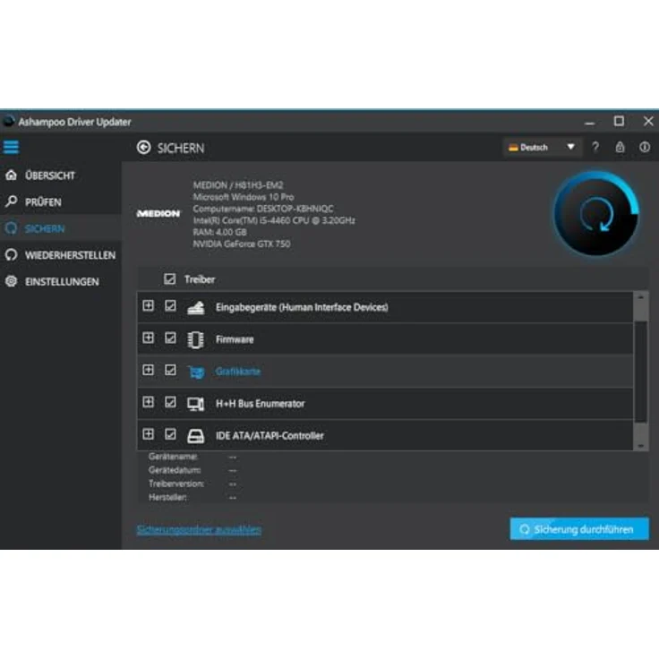 Ashampoo Driver Updater, Treiber-Aktualisierungssoftware mit 400.000+ Treibern und einfacher Bedienung – Bild 4