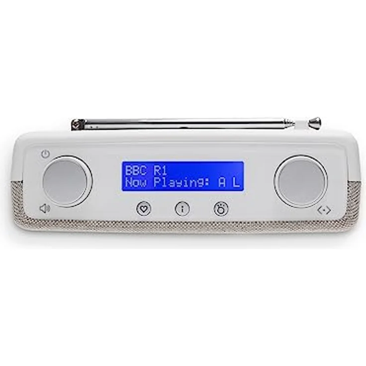 PLAY11 Weiß Dab+/FM Radio tragbar – Bild 5