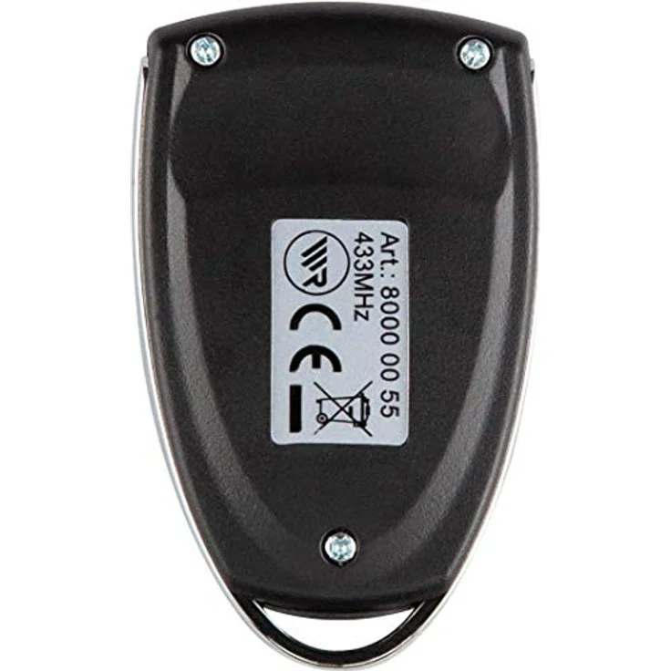 Rademacher Micro-Handsender 2-Kanal für RolloPort Garagentorantrieb, Garagentor Fernbedienung für Schlüsselbund, RP-MHS-RF63, Schwarz – Bild 4