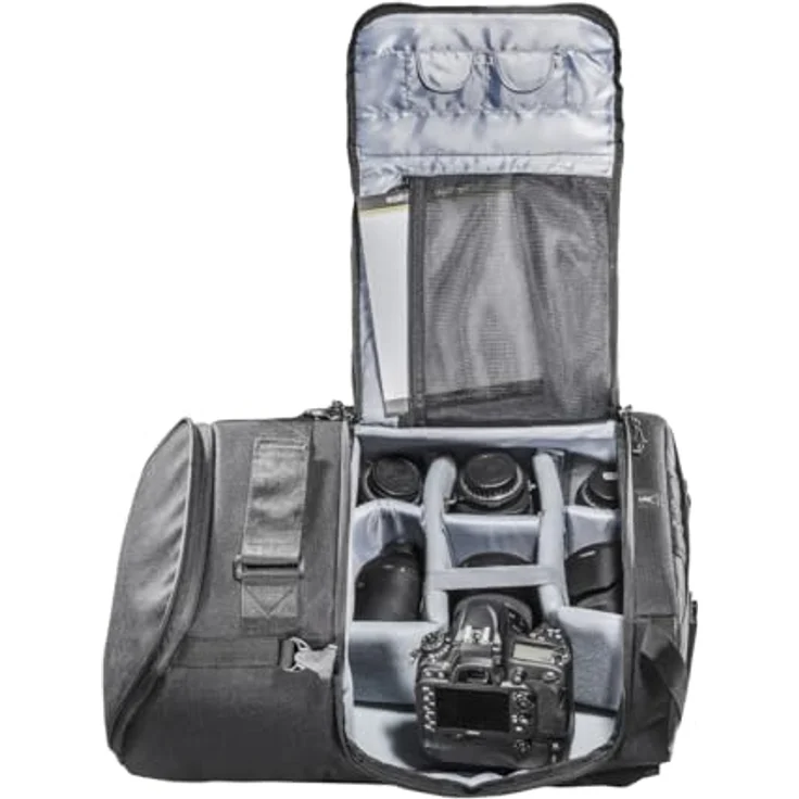 Mantona Fotorucksack Tokio, Größe: L schwarz – Bild 6