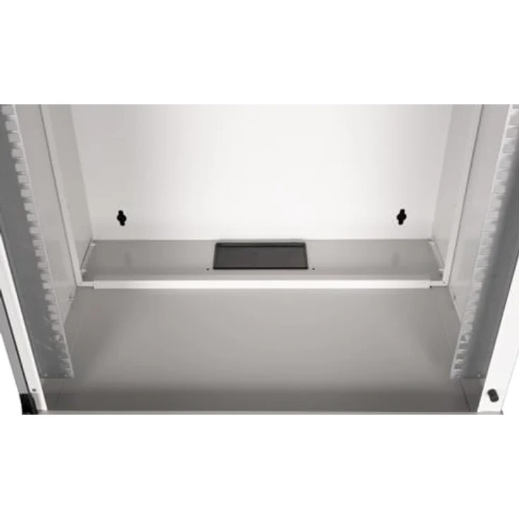 Equip Wandgehäuse 19" 09U 540x400mm grau - Netzwerkschrank mit gehärteter Glasfronttür – Bild 4