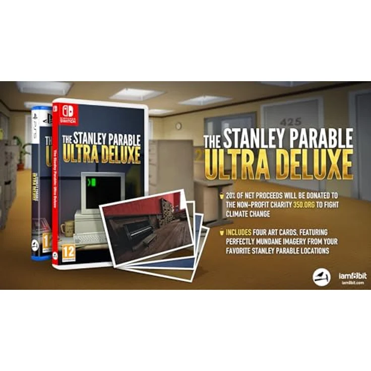 iam8bit The Stanley Parable: Ultra Deluxe - PS5, physische Kunstkarten, erweiterte Inhalte, 20% Spende an 350.org – Bild 2