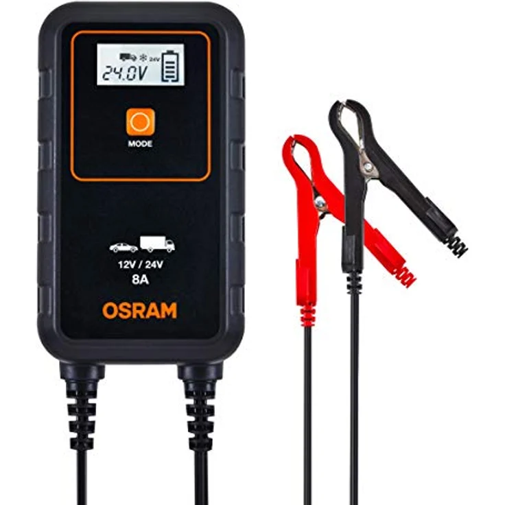Osram Auto OEBCS908 OEBCS908 Automatikladegerät, Batterie Ladungsausgleicher, Batterieüberwachung, Kfz-Batterietester – Bild 6