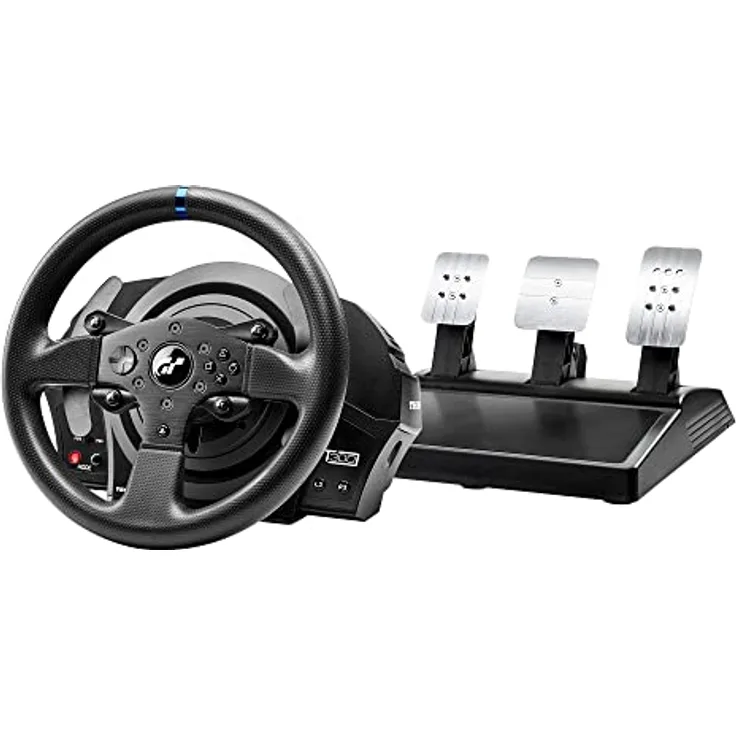 Thrustmaster T300 RS GT Racing Wheel - Force Feedback Rennlenkrad - Offizielle Gran Turismo Lizenz - PS5 / PS4 / PC - UK Version