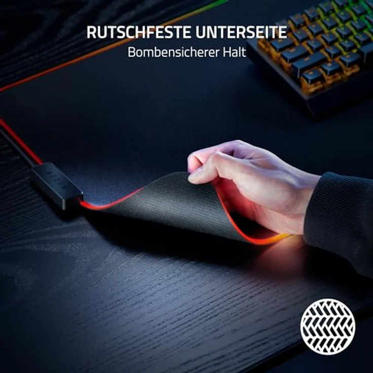 Razer Strider Chroma mouse pad extended – Bild 7
