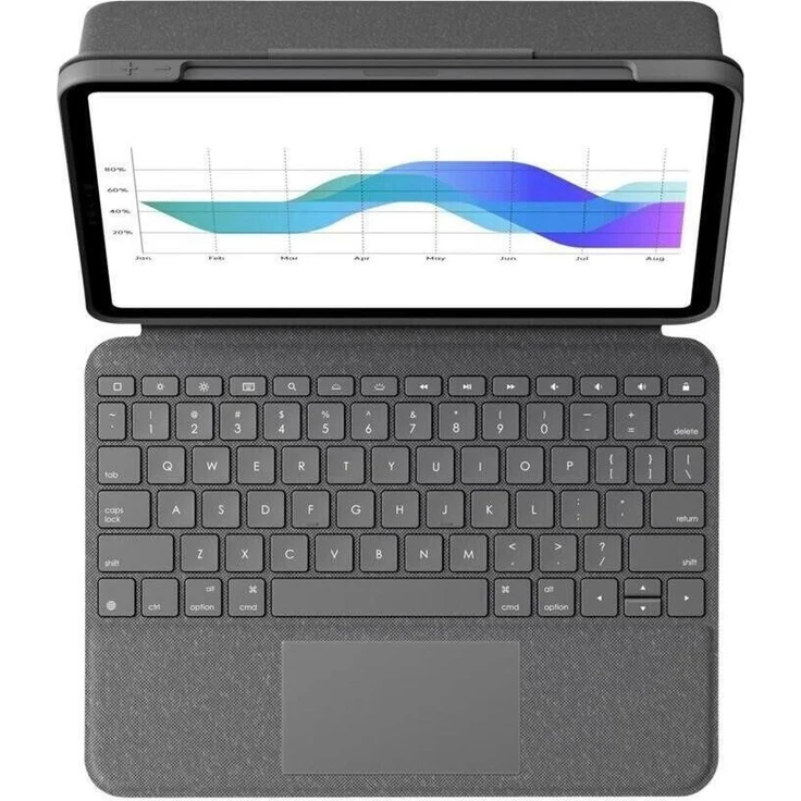 Logitech Folio Touch mit Trackpad und Smart Connector für Apple iPad Pro 11'', Deutsch (920-009745) – Bild 8