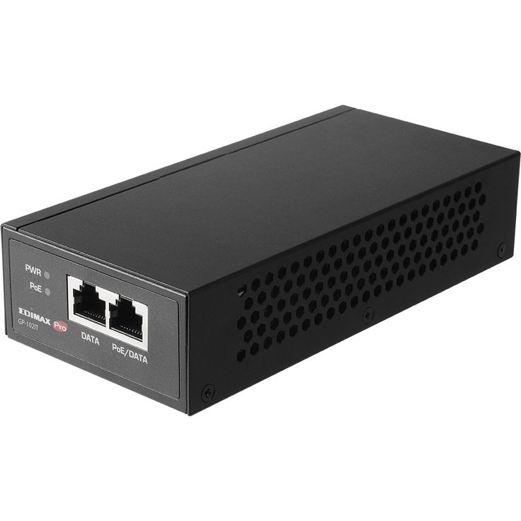 Injektor EdimaxPRO PoE+ Gigabit GP-102IT (60Watt Ausgangs.)