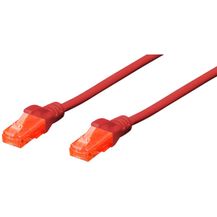 Bild für DIGITUS CAT 6 U-UTP Patchkabel Cu LSZH AWG 26-7 Länge 10m 5 Stck Farbe Blau