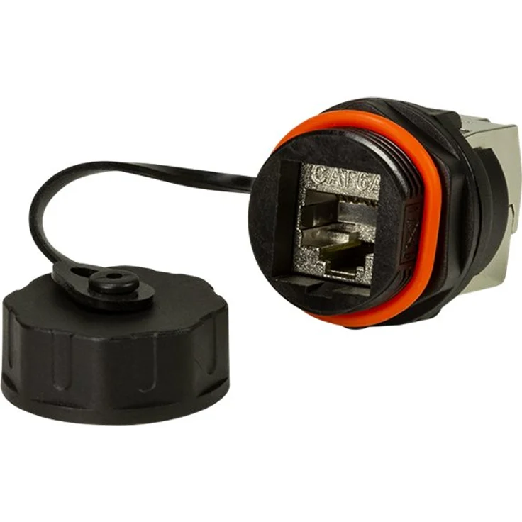 LogiLink Keystone Cat.6A Buchse RJ45 STP,f. Industriebereich – Bild 2