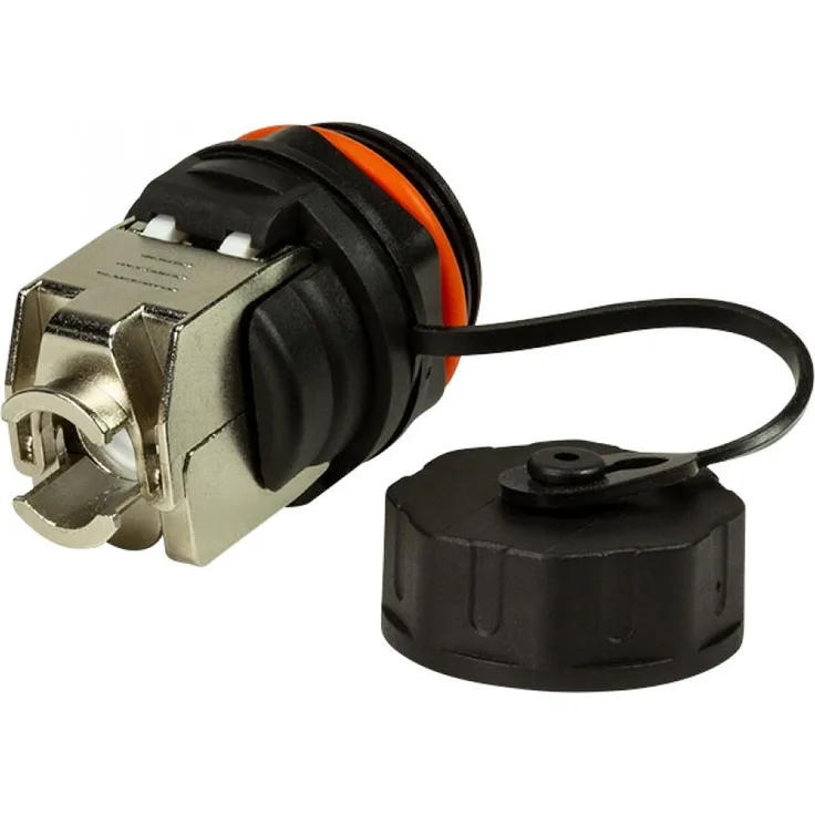 LogiLink Keystone Cat.6A Buchse RJ45 STP,f. Industriebereich