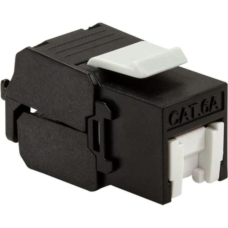 Cat.6A Keystone Buchse UTP AWG23-26, 16,8mm, EC geprüft