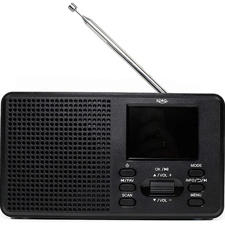 Xoro DAB 142, DAB+, FM, Weckfunktion, 2.4'' TFT, Bluetooth – Bild 3