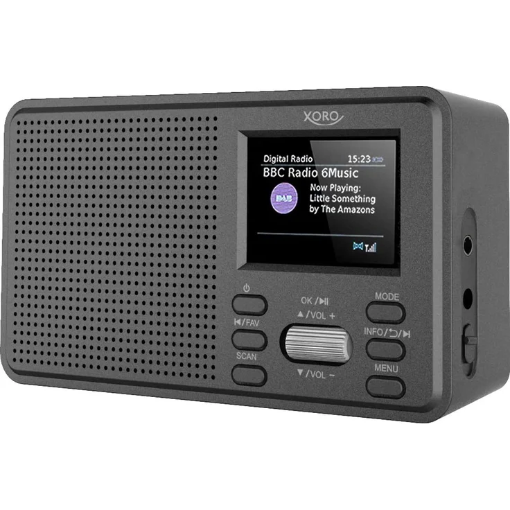Xoro DAB 142, DAB+, FM, Weckfunktion, 2.4'' TFT, Bluetooth – Bild 1