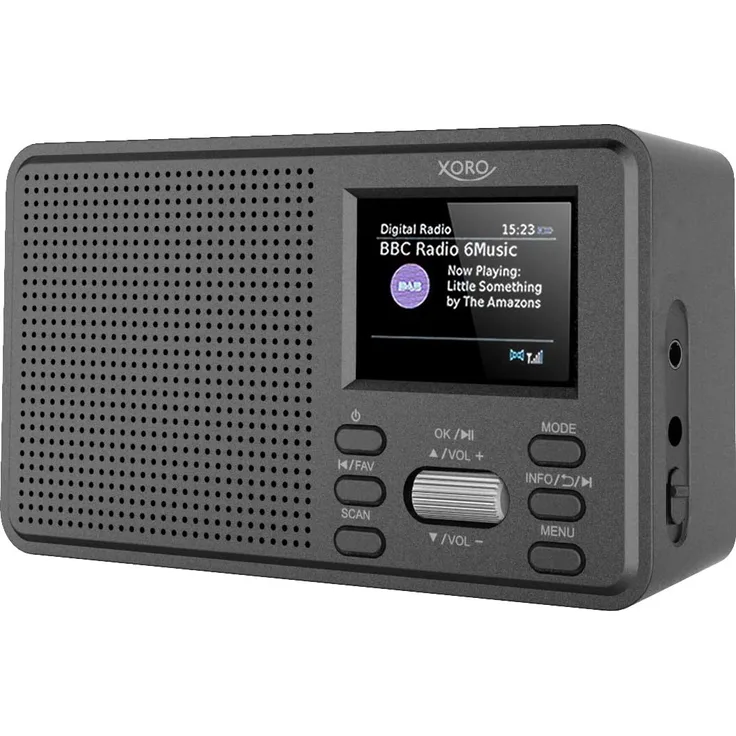 Xoro DAB 142, DAB+, FM, Weckfunktion, 2.4'' TFT, Bluetooth