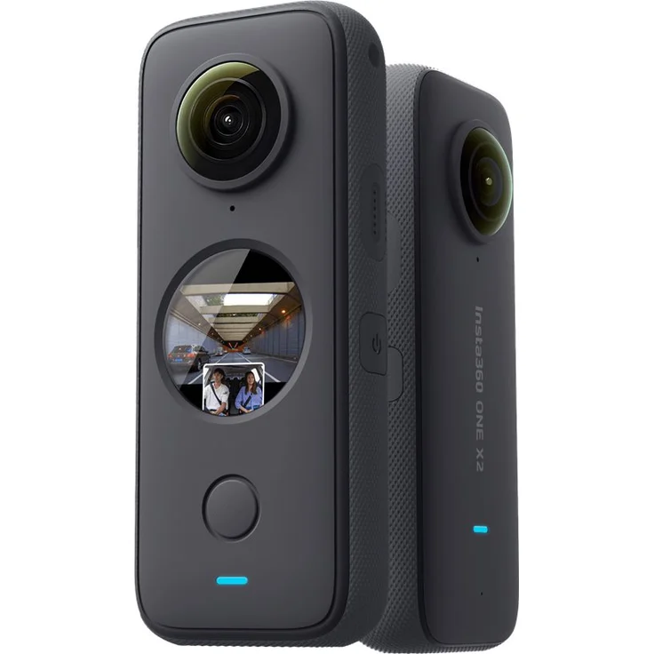 Insta360 ONE X2 Action-Kamera (18 MP, 5K Video, LCD-Display) mit 360° Aufnahmefunktion, schwarz – Bild 7