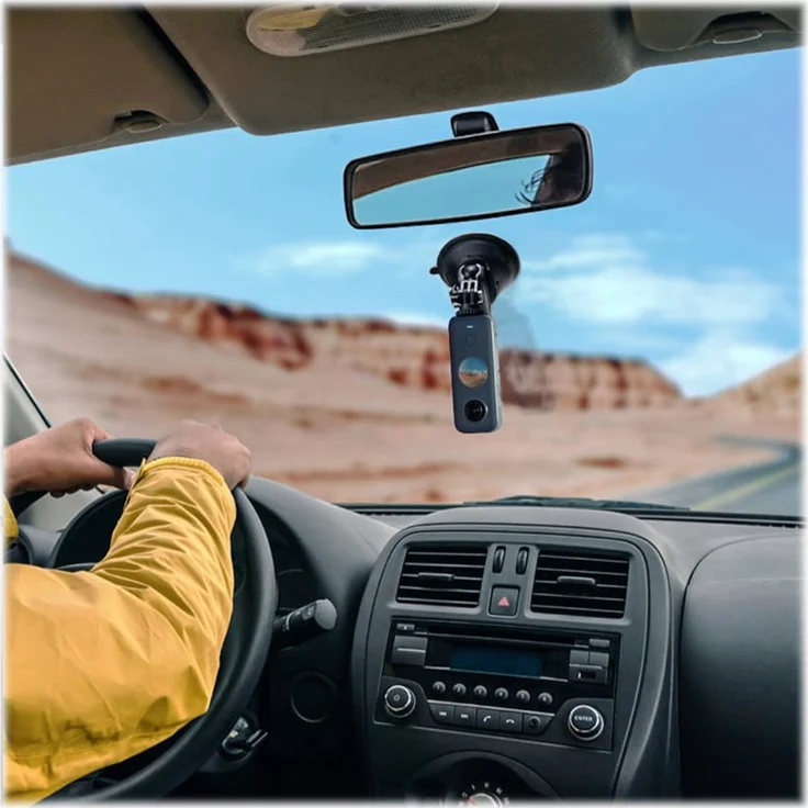 Insta360 ONE X2 Action-Kamera (18 MP, 5K Video, LCD-Display) mit 360° Aufnahmefunktion, schwarz – Bild 8