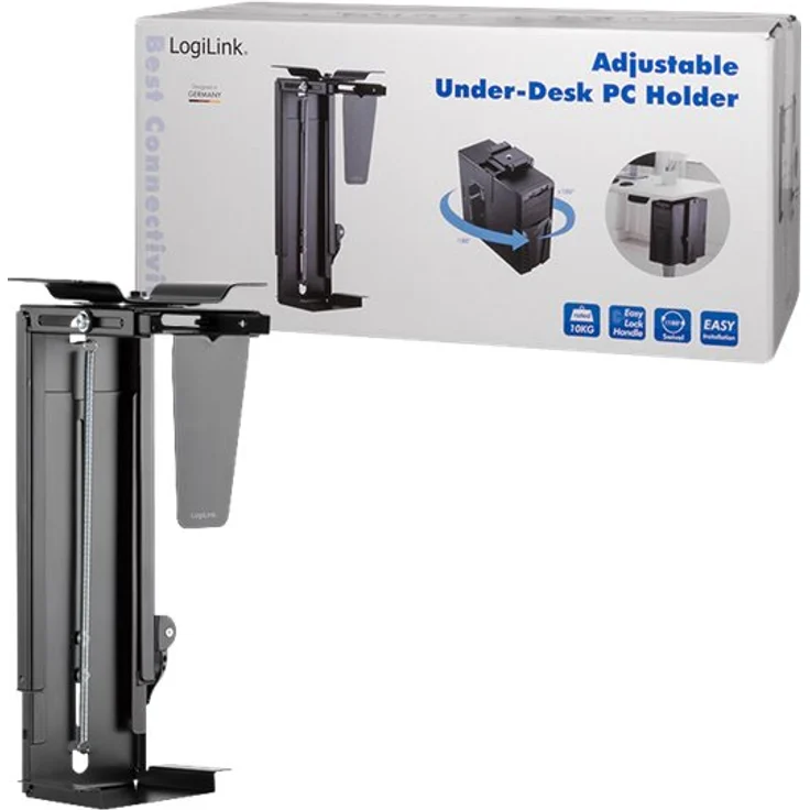 LogiLink PC-Halterung,drehbar,mit Schnellverschluss Max.10KG – Bild 3