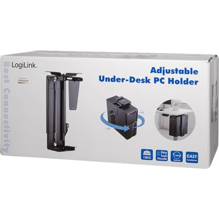 LogiLink PC-Halterung,drehbar,mit Schnellverschluss Max.10KG – Bild 4
