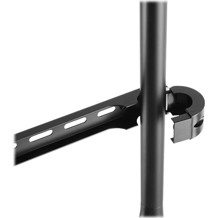 LogiLink TV ständer mit Walnussholz-Beinen 49''-70'' Zoll Alu Stahl Holz VESA – Bild 4