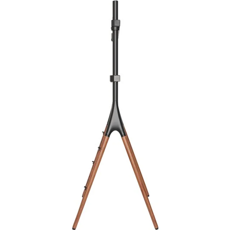 LogiLink TV ständer mit Walnussholz-Beinen 49''-70'' Zoll Alu Stahl Holz VESA – Bild 5