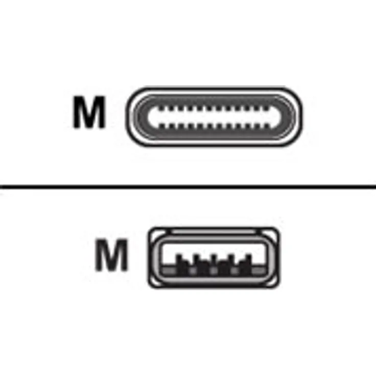 Huddly - USB-Kabel - USB Typ A (M) bis USB-C (M) - USB 3,0 - 1,15 m (7090043790351)