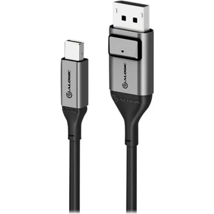 Alogic Displayport Kabel miniDP St. -> DP St. 1m (ULMDPDP01-SGR)