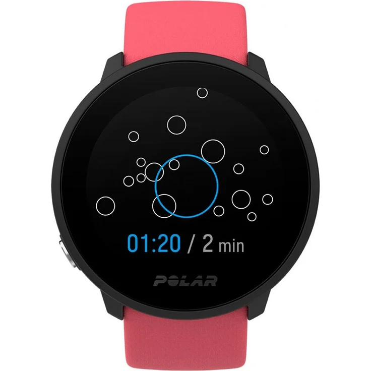 Polar Unite Fitness-Tracker GPS, Unisex, S-L, Silikonarmband, Pink (90081802) – Bild 5