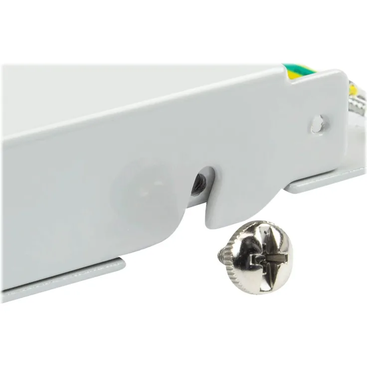 GC N0132 - Patchpanel 25,40cm (10'') 12 Port Cat. 6a 0.5 HE - Patch-Panel (GC-N0132)