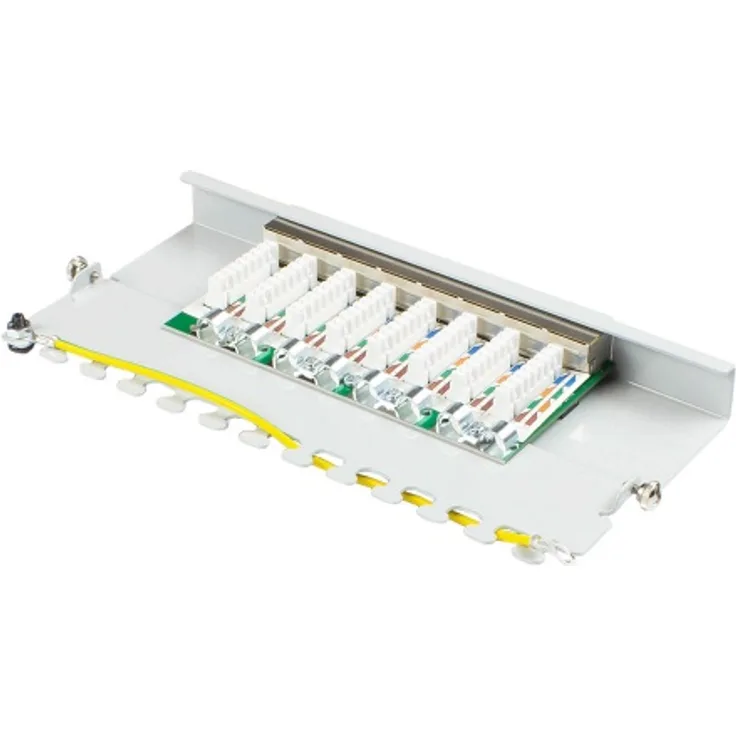 GC N0111 - Patchpanel 8-Port Cat.6 0.5 HE - Patch-Panel (GC-N0111)