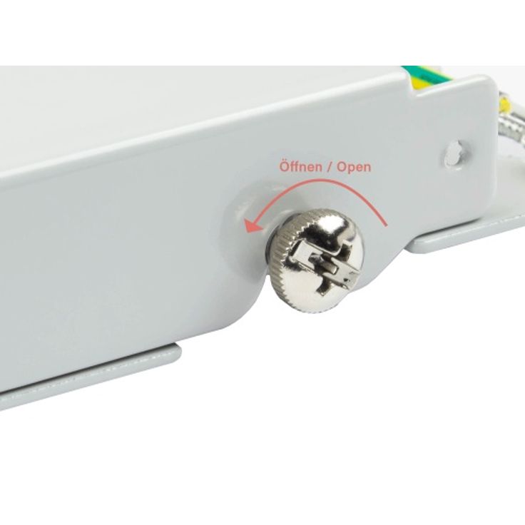 GC N0129 - Patchpanel 25,40cm (10'') 8-Port Cat.6a 0.5 HE - Patch-Panel (GC-N0129)