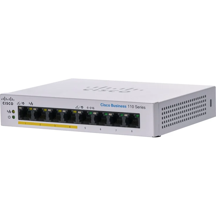 CISCO CBS110 Unmanaged 8-port GE – Bild 5