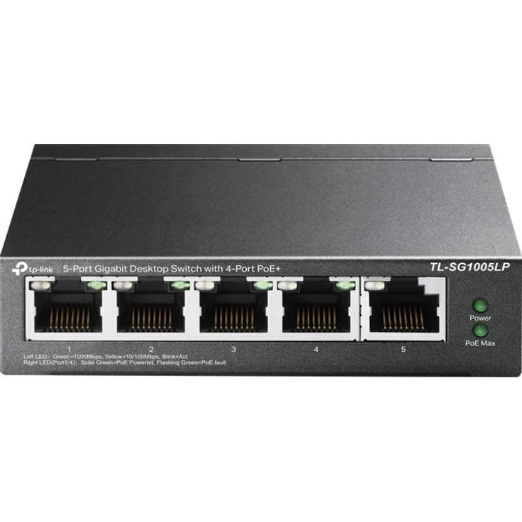 TP-Link TL-SG1005PE 5-Port Gigabit (4x PoE+) L2 Smart Switch – Bild 5